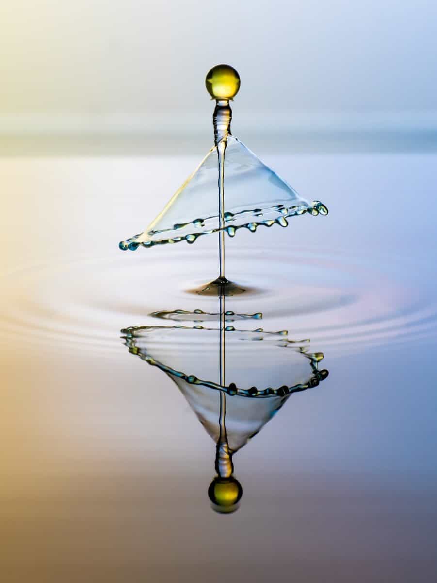 drop, splash, impact, ripples, water, ripple effect, waves, drip, liquid, surface tension, surface, water surface, droplet, reflection, nature, water reflection, mirroring, mirror image, aqua