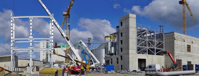 industry, construction site, industrial construction, burgenland district, time, starch factory, factory, zeitz in the burgenland district, südzucker ag, construction site, construction site, factory, factory, factory, factory, factory