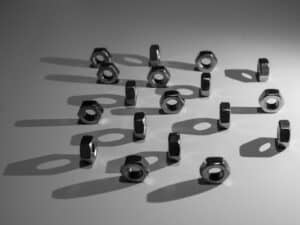 black and white plastic tools