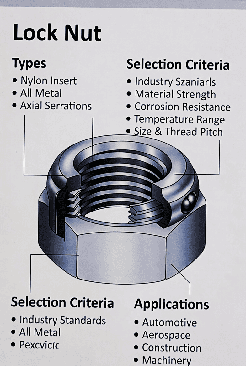 Lock Nut Complete Guide: Types, Selection & Industrial Applications in 2026
