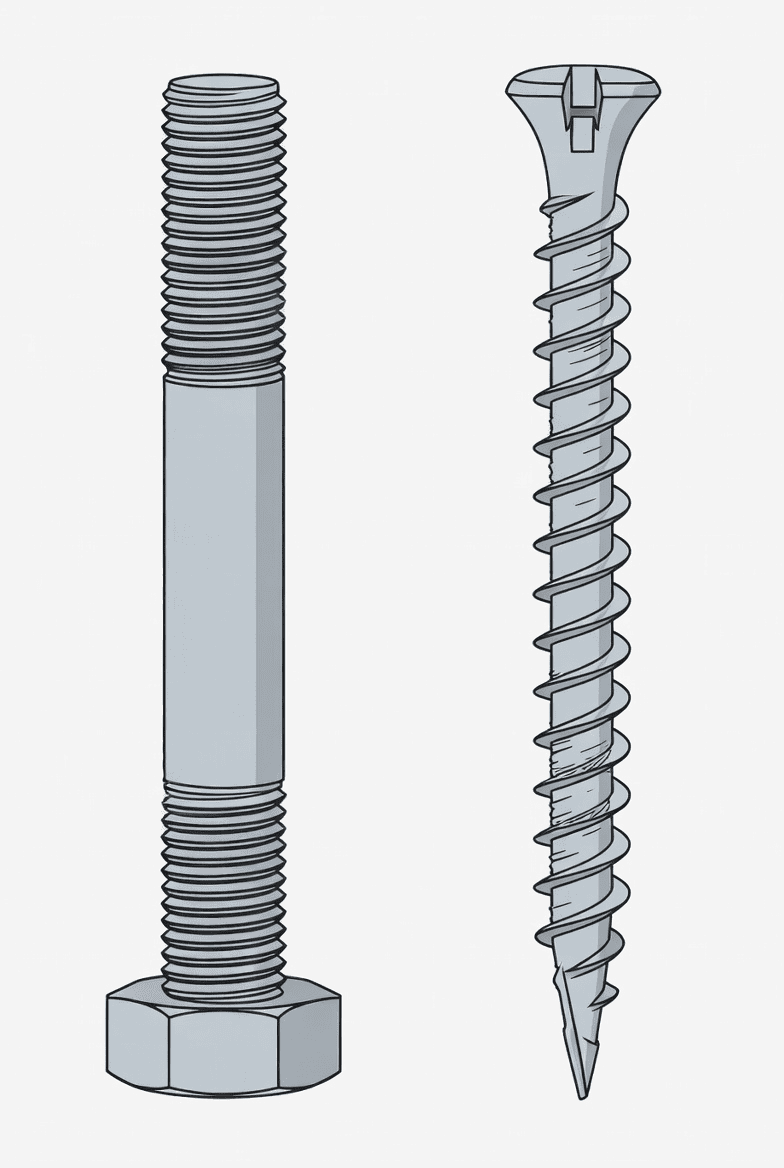 Bolt vs Screw: What's the Real Difference and When Should You Use Each?