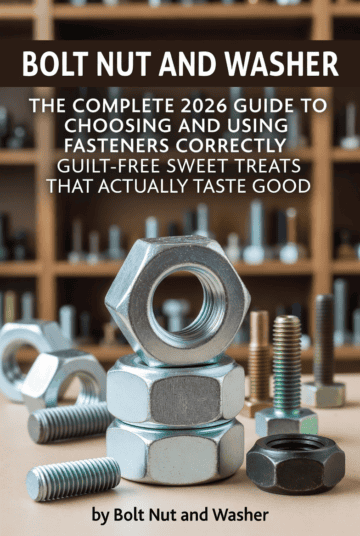 Quality bolt nut and washer for industrial fastening applications.