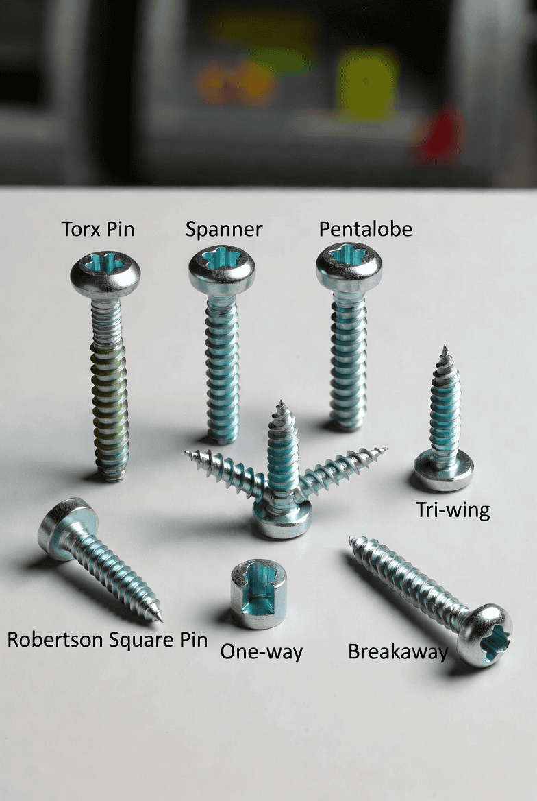 The Complete Guide to Tamper Proof Screws: Types, Applications & How to Choose the Right One The Complete Guide to Tamper Proof Screws: Types, Applications & How to Choose the Right One