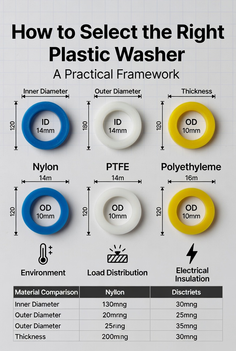 Plastic Washers: The Complete Guide to Materials, Types, and Choosing the Right One Plastic Washers: The Complete Guide to Materials, Types, and Choosing the Right One