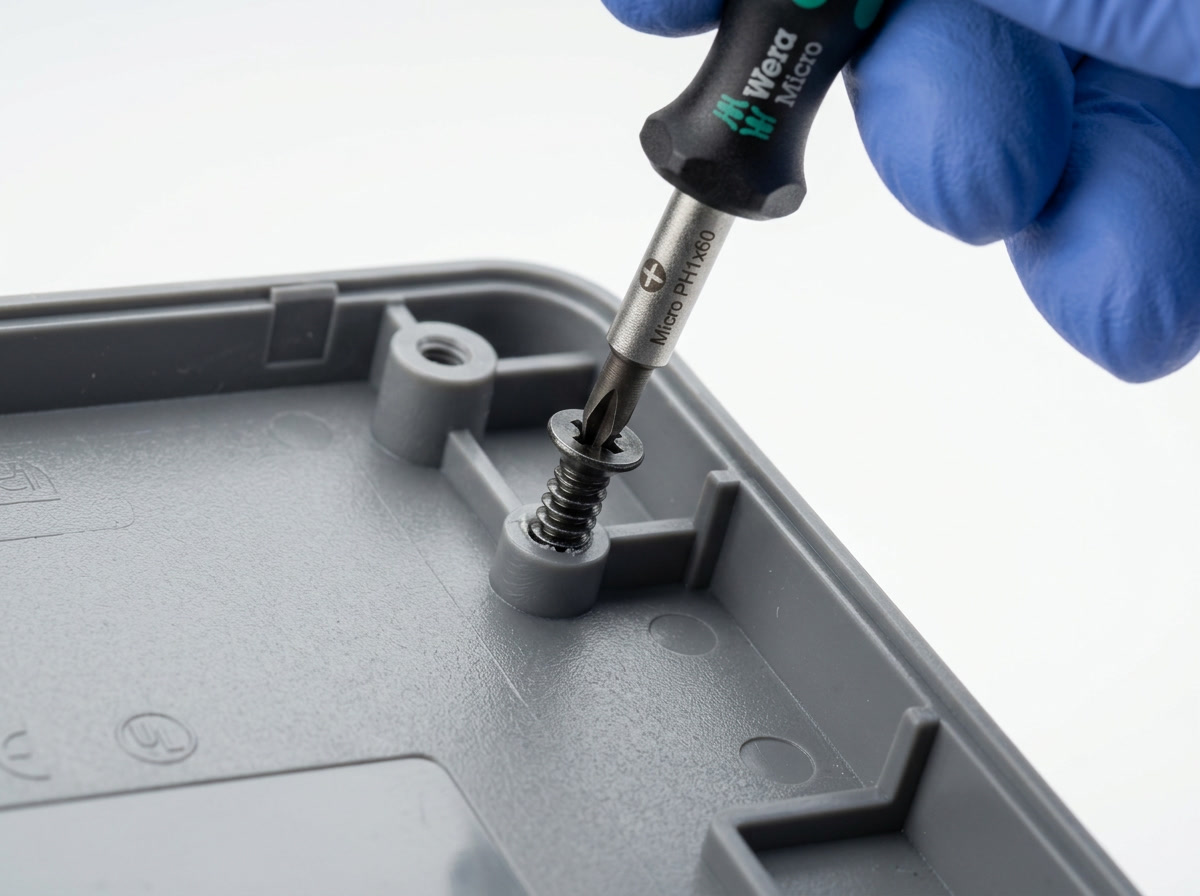 thread forming screws — installation guide showing pilot hole sizing and material matching