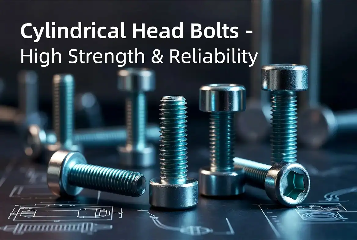 High-quality cylindrical head bolts designed for industrial use, offering exceptional strength and reliability for various manufacturing and construction projects.